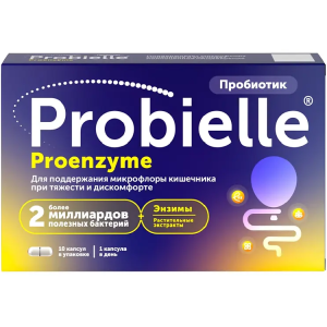 Купить  Пробиэль Проэнзим капсулы №10