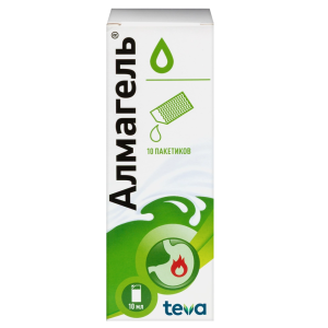 Купить  Алмагель 10 мл 10 шт пакеты суспензии для внутреннего применения