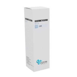 Ксилометазолин 0,1 % 10 мл спрей назальный