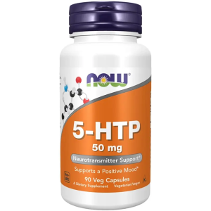 Купить  Нау Фудс 5-HTP (L-5-Гидрокситриптофан) 50 мг 90 шт капсулы