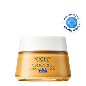 Купить  Vichy Neovadiol Менопауза Восстанавливающий питательный ночной крем, 50мл