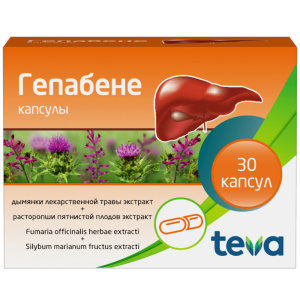Купить  Гепабене капсулы №30