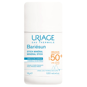 Купить  Uriage Bariesun SPF 50+ 18 г стик минеральный солнцезащитный
