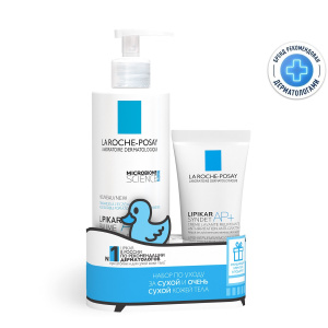 La Roche-Posay Lipikar AP+М бальзам 400мл + Lipikar Syndet АП+ 100мл Купить La Roche-Posay Lipikar AP+М бальзам 400мл + Lipikar Syndet АП+ 100мл
