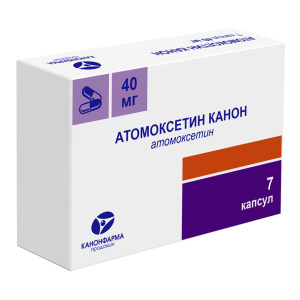 Купить  Атомоксетин-Канон капс 40мг №7