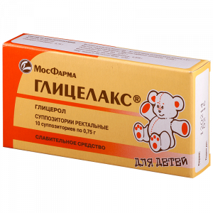 Купить  Глицелакс суппозитории рект д/детей 750мг №10