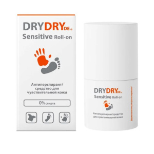 Купить  DryDry De Sensitive Roll-on 50 мл дезодорант роликовый средство для чувствительной кожи