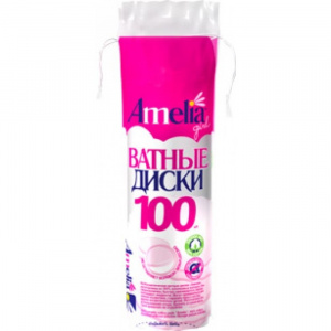 Купить  Amelia ватные диски №100