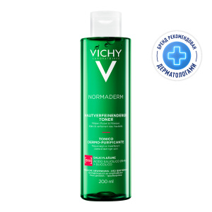 Купить  Vichy Normaderm лосьон очищающий, сужающий поры, 200мл интенсивный
