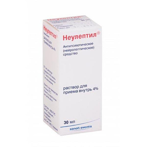 Неулептил раствор д/внутр примен 4% фл 30мл Купить Неулептил раствор д/внутр примен 4% фл 30мл