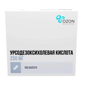 Урсодезоксихолевая кислота капсулы 250мг №100 Купить Урсодезоксихолевая кислота капсулы 250мг №100