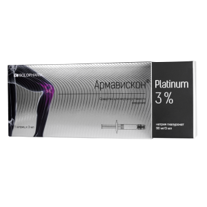 Купить  Армавискон Платинум 3 % 3 мл 1 шт средство для внутрисуставного введения