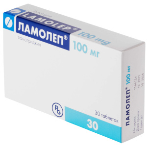 Купить  Ламолеп таблетки 100мг №30