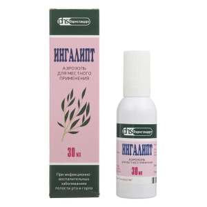 Купить  Ингалипт аэрозоль д/местн примен 30мл