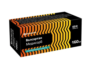 Валсартан Медисорб таб ппо 160мг №60