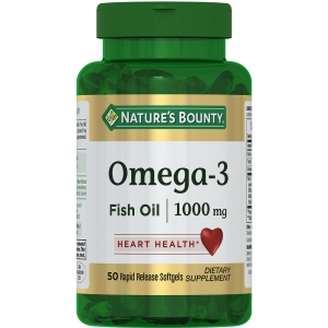 Nature's Bounty рыбий жир Омега -3, капс 1000мг№50 Купить Nature's Bounty рыбий жир Омега -3, капс 1000мг№50