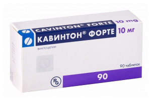 Купить  Кавинтон Форте таб 10мг №90