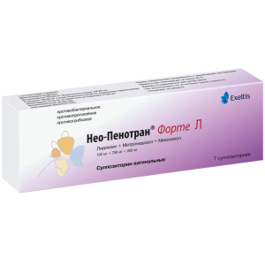 Купить  Нео-Пенотран Форте Л супп ваг №7
