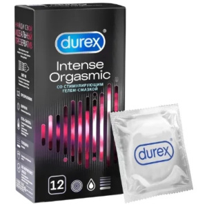 Durex Intense Orgasmic презервативы 12 шт рельефные