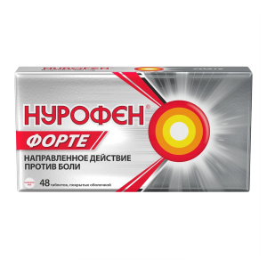 Купить  Нурофен Форте 400 мг 48 шт таблетки покрытые оболочкой
