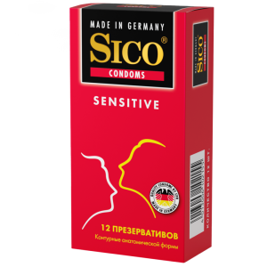 Купить  Sico Sensitive презервативы контурные 12 шт.