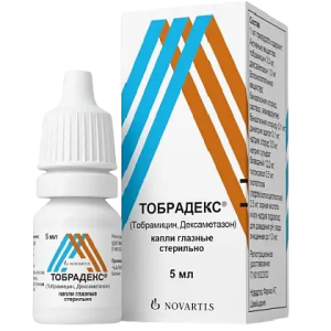 Купить  Тобрадекс капли глазные  5мл