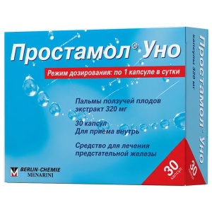 Купить  Простамол Уно 320 мг 30 шт капсулы