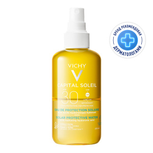 Купить  Vichy Capital Soleil солнцезащитный двухфазный увлажняющий спрей SPF30, 200 мл