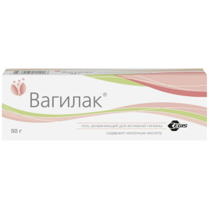 Купить  Вагилак гель 50 г увлажняющий для интимной гигиены