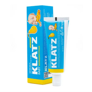 Купить Klatz Baby Зубная паста для детей Большая Груша без фтора 48 мл