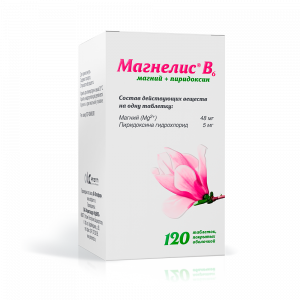 Магнелис В6 таб по №120