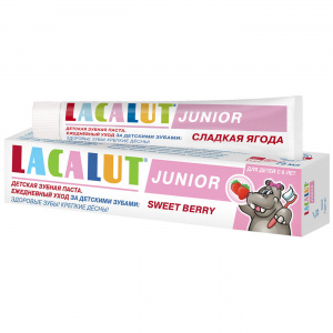 Lacalut Junior зубная паста 75мл сладкая ягода Купить Lacalut Junior зубная паста 75мл сладкая ягода