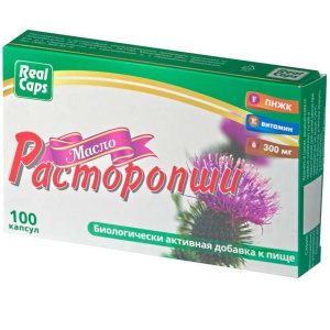 Купить  Расторопши масло РеалКапс капсулы 300мг №100