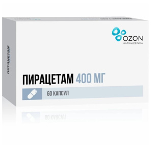 Купить  Пирацетам капсулы 400мг №60