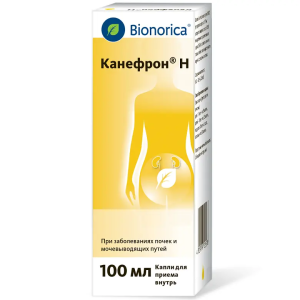 Канефрон Н 100 мл капли для приема внутрь Купить Канефрон Н 100 мл капли для приема внутрь