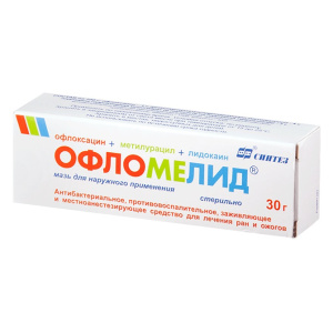 Купить  Офломелид мазь для наружного применения 30г