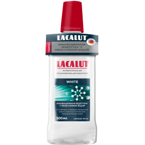 Лакалют White опол-ль д/полости рта 500мл антибакт Купить Лакалют White опол-ль д/полости рта 500мл антибакт