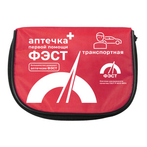 Купить  Аптечка первой помощи Фэст Арт.1554 трансорт перч №2 мягкий футляр