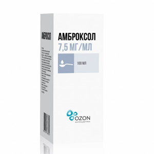 Купить  Амброксол раствор для внутреннего применения и ингаляций 7,5мг/мл 100мл