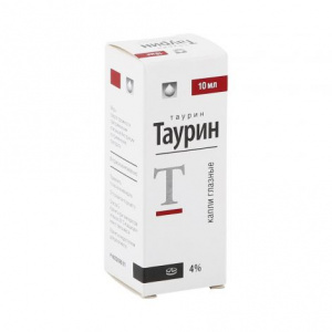 Купить  Таурин капли глазные  4% 10мл