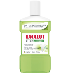 Lacalut Pure Herbal 475мл ополаскиватель для полости рта Купить Lacalut Pure Herbal 475мл ополаскиватель для полости рта