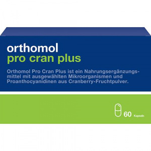Купить Orthomol Pro Cran plus капсулы курс 15 дней