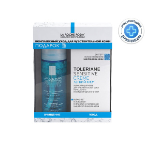Купить  La Roche-Posay Набор Toleriane Sensitive: легкий крем, 40 мл + пенка мицеллярная, 50 мл
