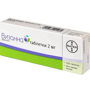 Купить  Визанна таблетки 2мг №28
