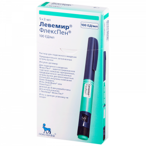 Купить  Левемир ФлексПен р-р д/п/к введ 100ЕД/мл шпр-ручк 3мл №5