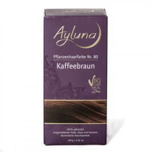Купить Ayluna краска д/волос растит 100г (N80) кофейный коричневый
