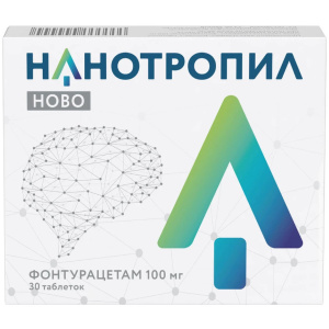 Купить  Нанотропил Ново таб 100мг №30
