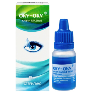 Купить  Оку-Оку 10 мл капли глазные флакон-капельница