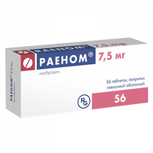 Купить  Раеном таб ппо 7,5мг №56