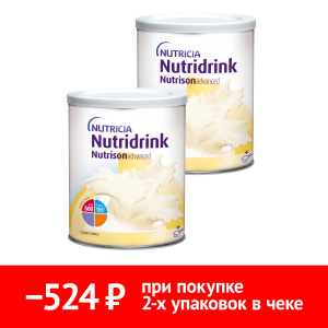 Купить  Набор 2 уп. Nutrison Nutridrink Advanced 322 г сухая смесь